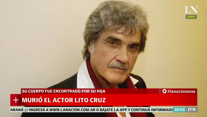 Murió el actor Lito Cruz a los 76 años
