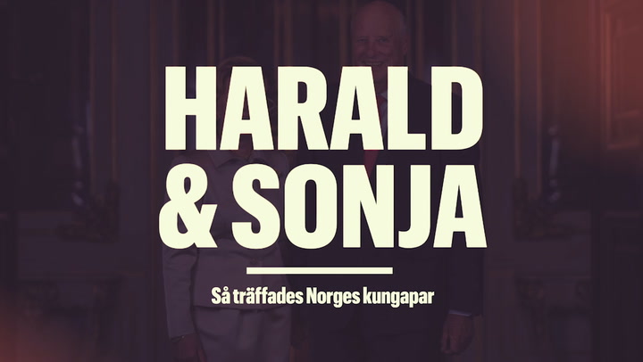 Så träffades kung Harald och drottning Sonja!