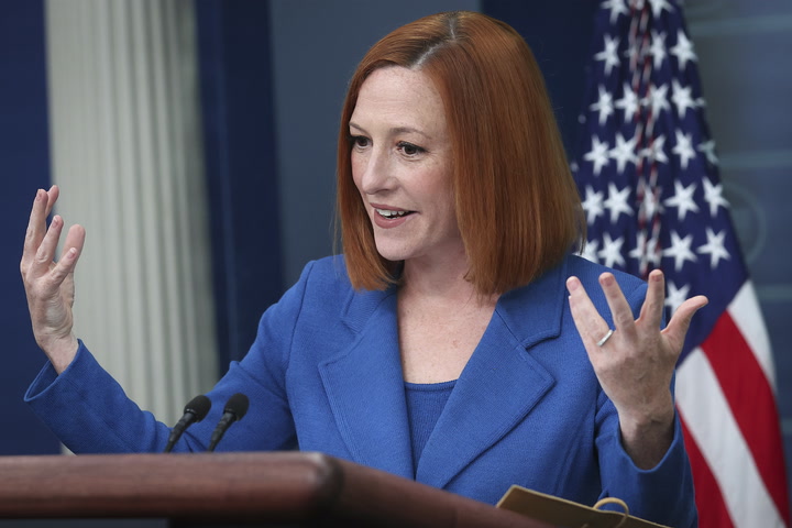 Watch live as Jen Psaki holds press briefing from the White House