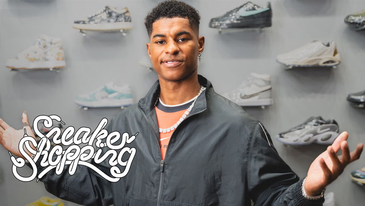 Marcus Rashford Goes Sneaker Shopping With Complex