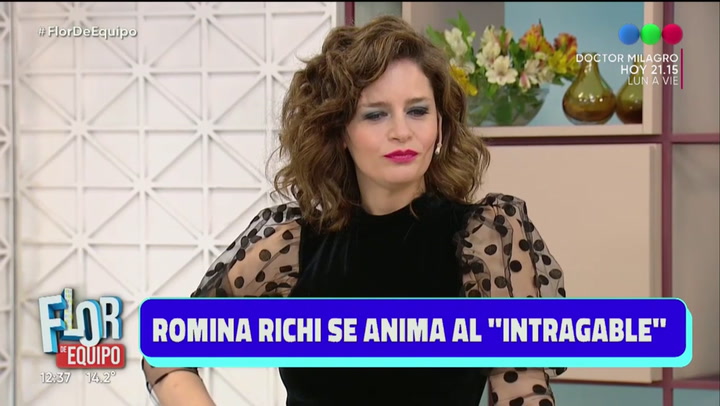 Romina Richi habló de su relación con Gonzalo Valenzuela