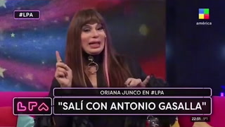 Oriana Junco: "Salí con Antonio Gasalla"