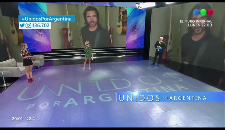 Juanes en #UnidosPorArgentina 