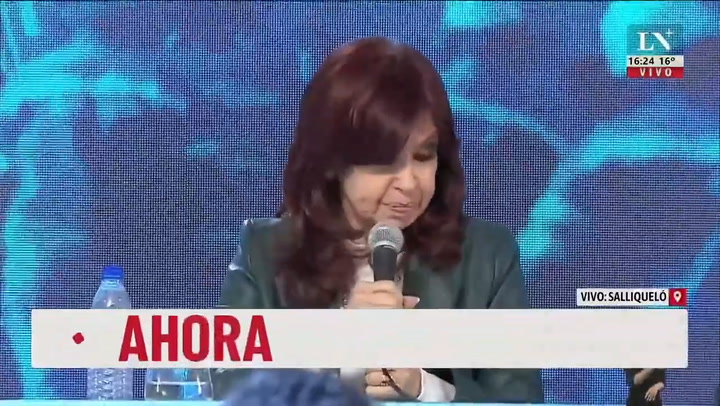 Cristina Kirchner: 'Esto que pasó no fue magia'