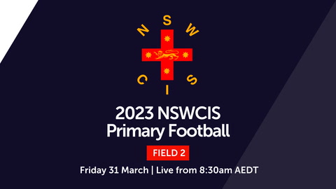 31 March - NSW CIS Primary Football