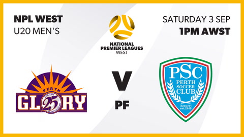 Perth Glory FC - WA U20 v Perth SC - WA U20