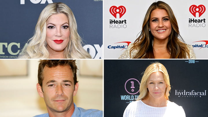 Tori Spelling reveals 90210 co-star Luke Perry secretly dated Madonna