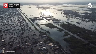 Inundaciones en Brasil: la armada envía el buque militar más grande de América Latina a las zonas más afectadas del sur