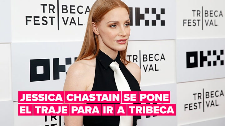 Jessica Chastain: impactante en el Festival de Cine de Tribeca