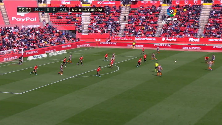 LaLiga: Mallorca 0-1 Valencia