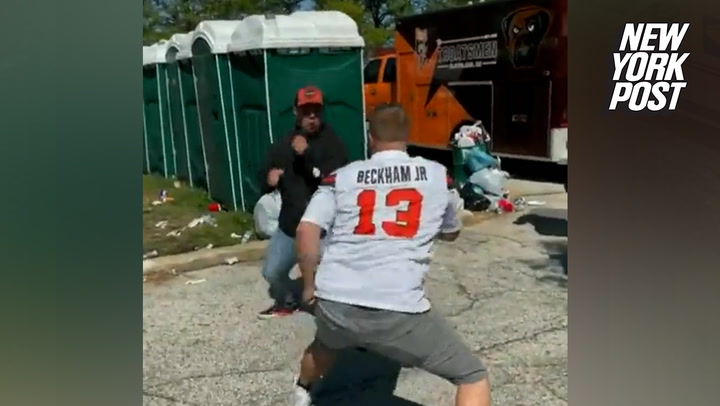 Cleveland Browns Fans Had a Wild Brawl in the Muni Lot Ahead of the Home  Opener