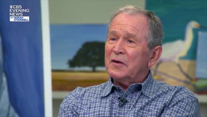 Bush says Capitol riot made him 'sick'