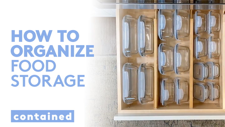 3 of the Most Brilliant Ways to Organize Food Storage Container
