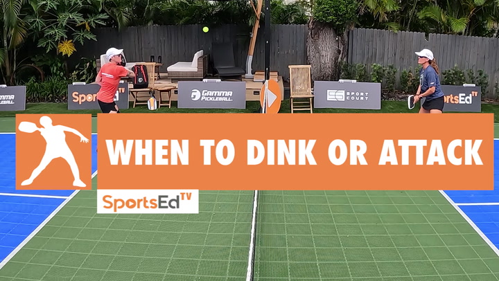 Mastering Pickleball Strategy: When to Dink and When to Attack | Sarah Ansboury Coaching Tips
