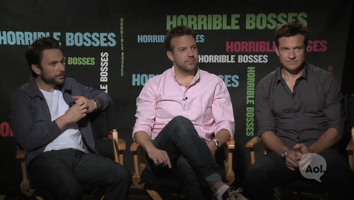 Jason Bateman, Jason Sudeikis, and Charlie Day on Horrible Bosses