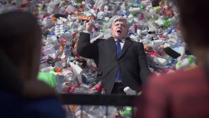 Greenpeace advert criticises government’s plastic policy
