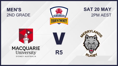 Macquarie University Rugby Club v Merrylands Rugby Club