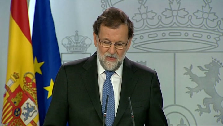 Rajoy disolvió el Parlamento y convocó a elecciones
