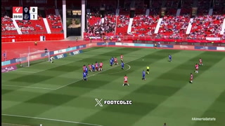 El gol de Choco Lozano que puso el 1-1 el Almería vs Getafe