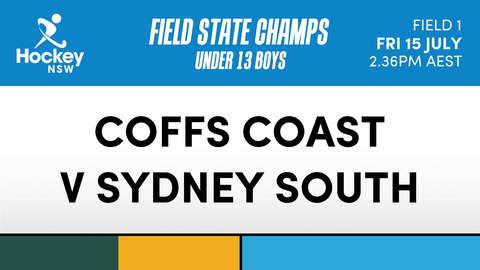 Coffs Coast Hockey v Sydney South Hockey Association