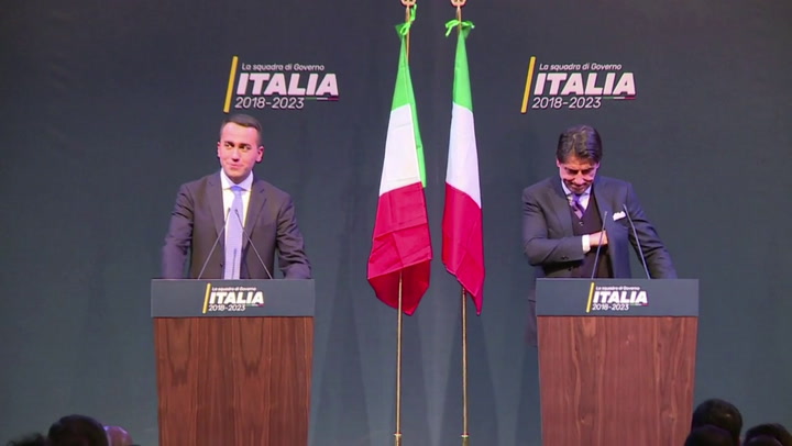 Giuseppe Conte, un académico fue presentado como candidato para primer ministro de Italia - Fuente: 