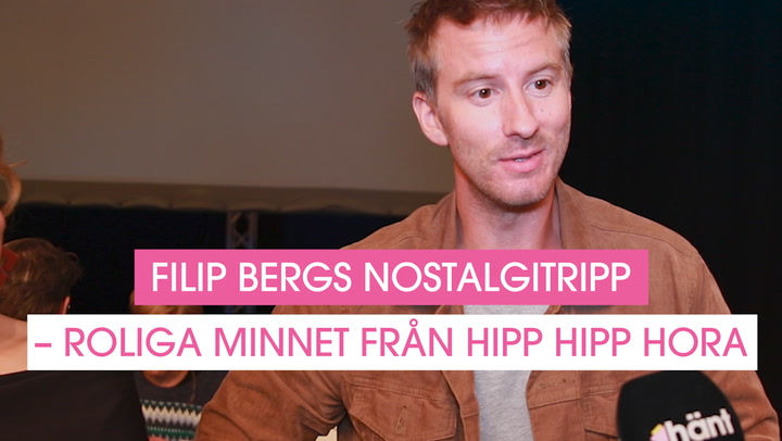 Filip Bergs nostalgitripp – roliga minnet från Hipp hipp hora