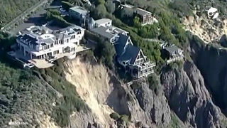 La casa de 16 millones de dólares que se está por caer por un acantilado y su dueño se niega a abandonar