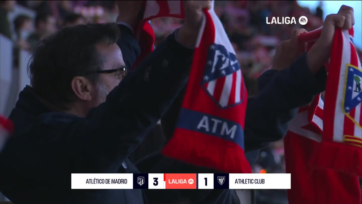 Atltico de Madrid 3-1 Athletic: resumen y mejores jugadas| LaLiga EA Sports (J33)