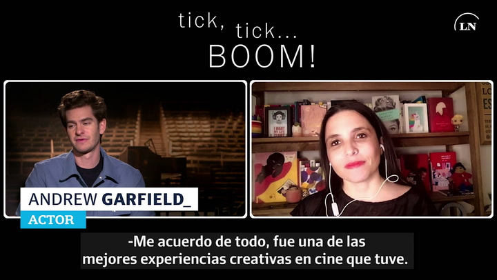 Entrevista con Andrew Garfield por el estreno de Tick Tick Boom