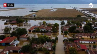 Grecia bajo el agua tras el paso de la tormenta Elías