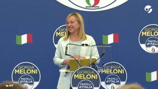 Giorgia Meloni, tras el triunfo: "Si estamos llamados a gobernar esta nación, lo haremos por todos los italianos"