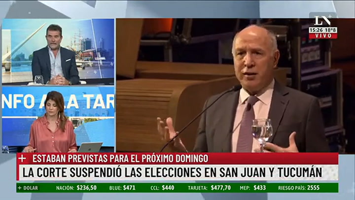 Suspenden las elecciones en San Juan y Tucumán por orden de la Corte