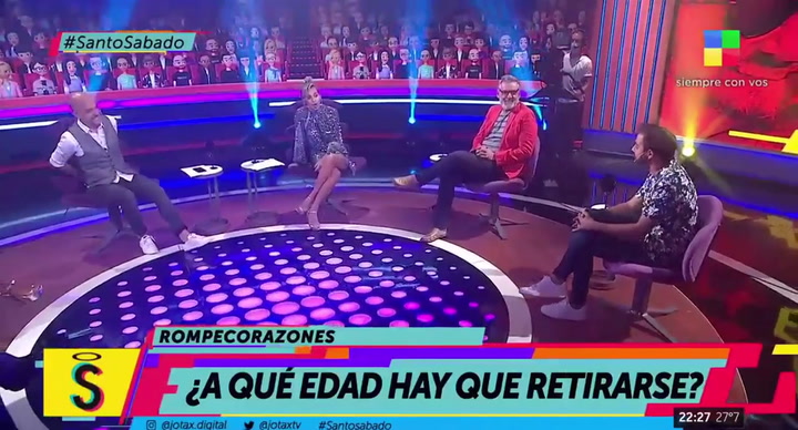 El Pelado López y Soledad Fandiño tuvieron un tenso debate en vivo - Fuente: América