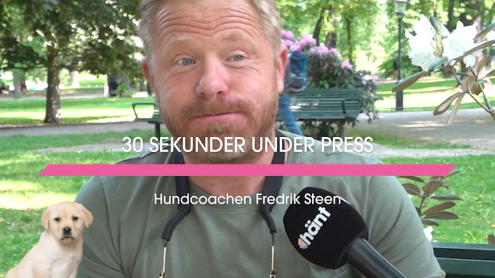 30 sekunder under press med Fredrik Steen