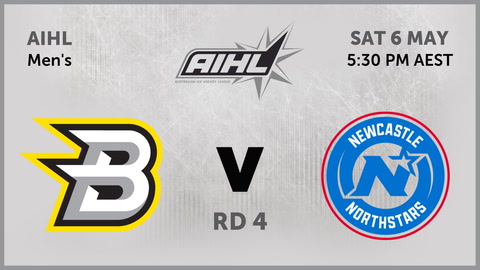 06 May - Australian Ice Hockey League - RD 4 - Brave v North Stars