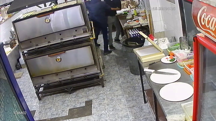 Violento robo en una pizzería de Tolosa