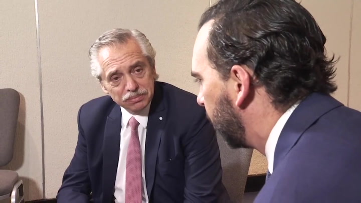 Entrevista A Alberto Fernández, Expresidente De Argentina