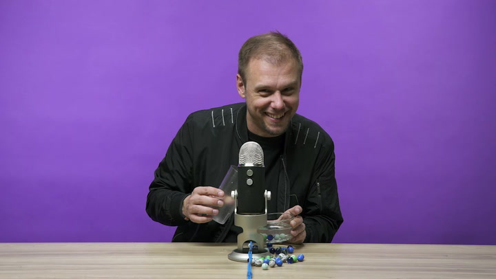 Armin Van Buuren Does ASMR with Sparklers and Vinyl Records and Gives Festival Advice