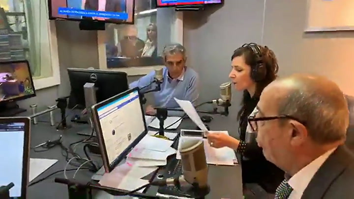 La pelea en vivo de Alberto Fernández con un periodista en Córdoba - Fuente: Cadena 3 Argentina