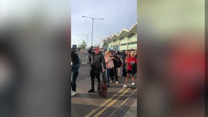Birmingham Airport: Huge queues stretch outside terminal amid travel chaos