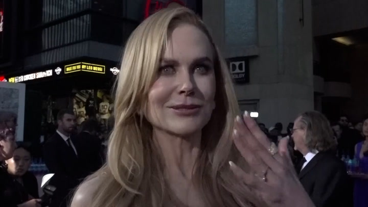 Nicole Kidman admits AFI life achievement award is 'a little overwhelming'