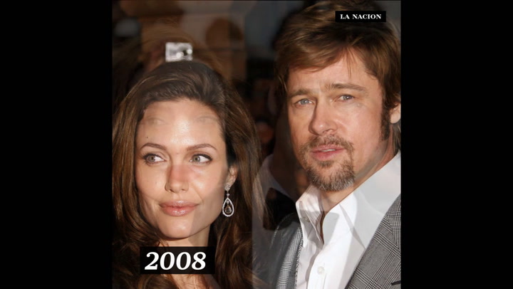 Máquina del tiempo de Angelina Jolie y Brad Pitt