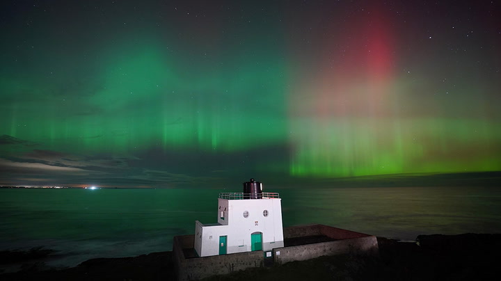 Stunning Northern Lights illuminate skies across the UK