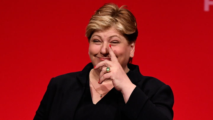 Emily Thornberry laughs as she admits 'I smoked dope' during live interview