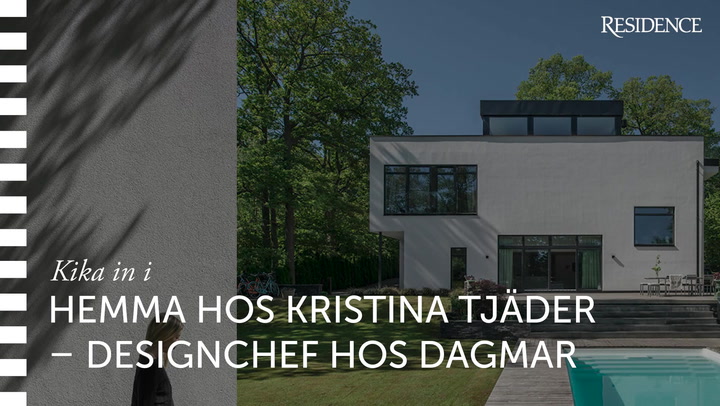 TV: Hemma hos Kristina Tjäder – designchef hos Dagmar