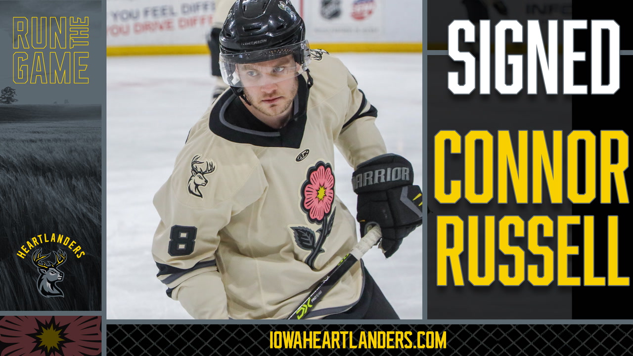 Connor Russell Re-Signs With Iowa