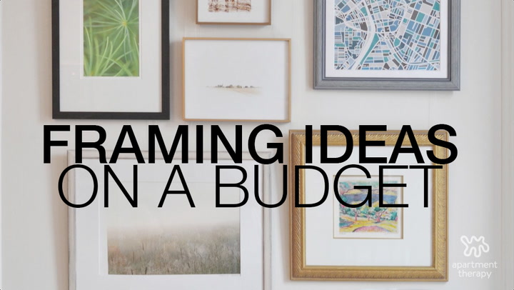 3 Ways to Frame Art That Are Actually Affordable
