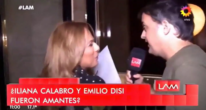 Iliana Calabró habló de los rumores de romance con Emilio Disi - Fuente: eltrece