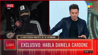 Daniela Cardone habló sobre la muerte de su hermano Fabio