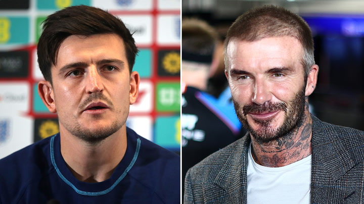 'Role model' David Beckham reached out after Hampden Park hounding, says Harry Maguire